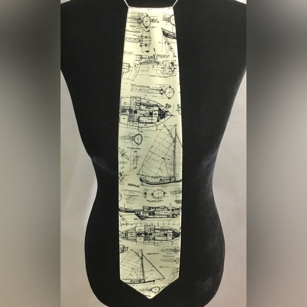 Unique The Tie Studio London Ship Neck Tie